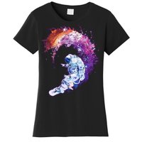 Astronaut Surfing Women's T-Shirt