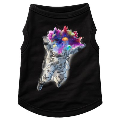 Astronaut Universe Planet Explosion Doggie Tank
