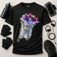Astronaut Universe Planet Explosion Performance Shirt