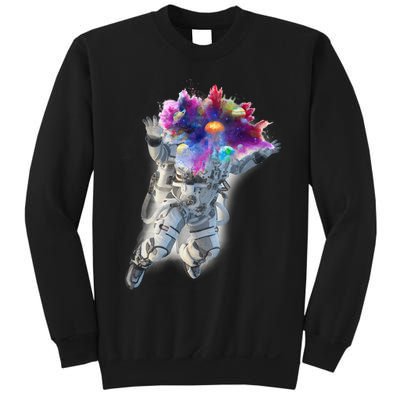 Astronaut Universe Planet Explosion Sweatshirt