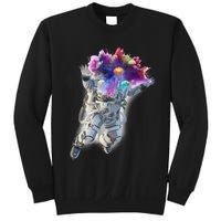Astronaut Universe Planet Explosion Sweatshirt