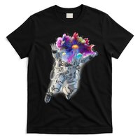 Astronaut Universe Planet Explosion T-Shirt