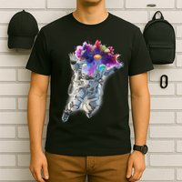 Astronaut Universe Planet Explosion T-Shirt