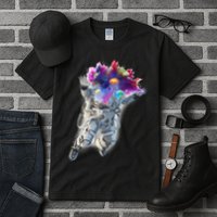 Astronaut Universe Planet Explosion Tall T-Shirt