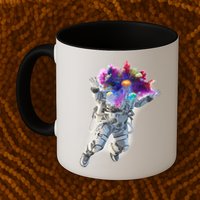 Astronaut Universe Planet Explosion Mug