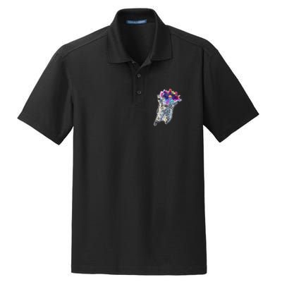 Astronaut Universe Planet Explosion Dry Zone Grid Polo