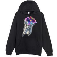 Astronaut Universe Planet Explosion Premium Pullover Hoodie