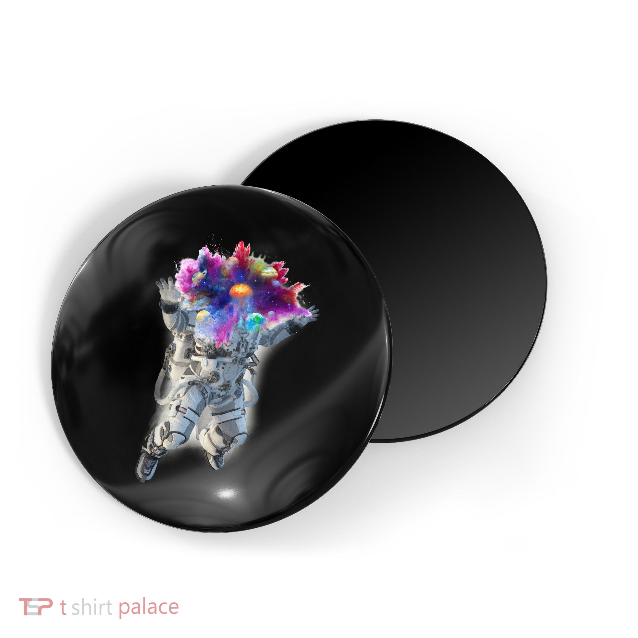 Astronaut Universe Planet Explosion Magnet