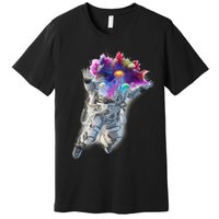 Astronaut Universe Planet Explosion Premium T-Shirt