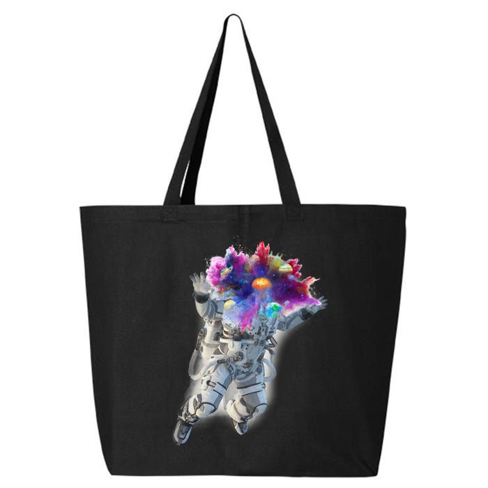 Astronaut Universe Planet Explosion 25L Jumbo Tote