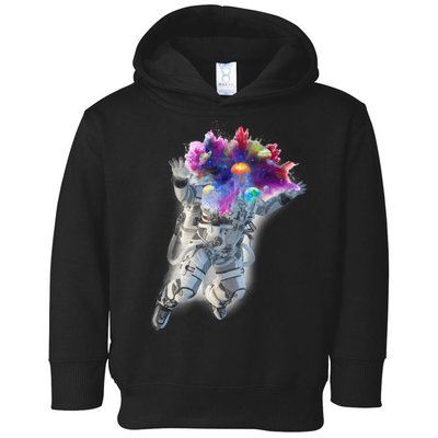 Astronaut Universe Planet Explosion Toddler Hoodie