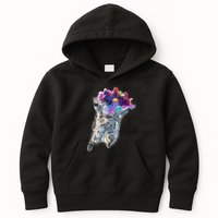 Astronaut Universe Planet Explosion Kids Hoodie