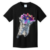 Astronaut Universe Planet Explosion Kids T-Shirt