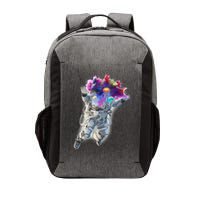 Astronaut Universe Planet Explosion Vector Backpack