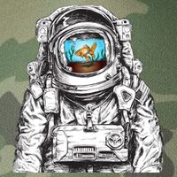 Astronaut With Goldfish Legacy Tie Dye Trucker Hat