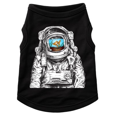 Astronaut With Goldfish Doggie Tank