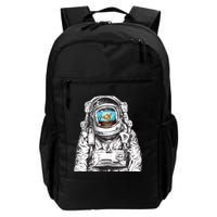 Astronaut With Goldfish Backpack