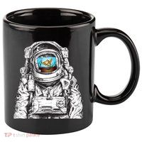 Astronaut With Goldfish 11oz C Handle Ceramic Mug