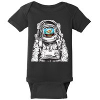 Astronaut With Goldfish Baby Bodysuit