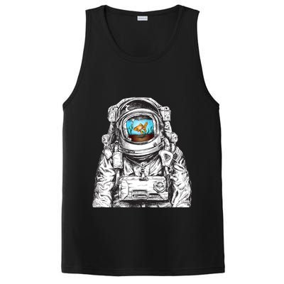 Astronaut With Goldfish PosiCharge Competitor Tank