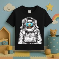 Astronaut With Goldfish Toddler T-Shirt