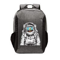 Astronaut With Goldfish Vector Backpack