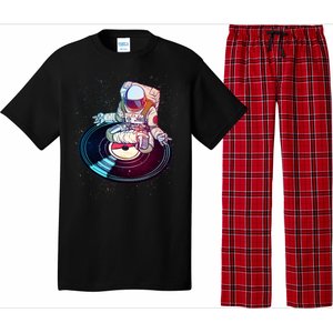 Astronaut Yoga Music Record Pajama Set