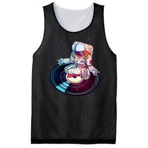 Astronaut Yoga Music Record Mesh Reversible Basketball Jersey Tank