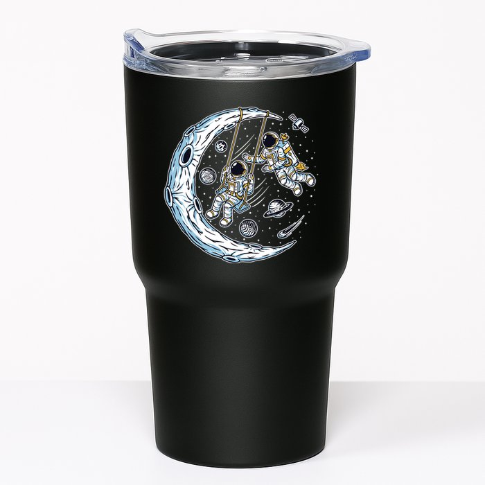 Astronauts Moon Swinging Tumbler