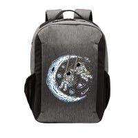 Astronauts Moon Swinging Vector Backpack