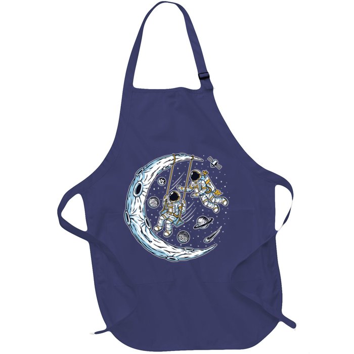 Astronauts Moon Swinging Apron
