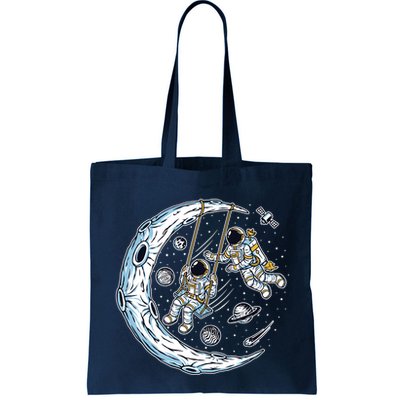 Astronauts Moon Swinging Bag