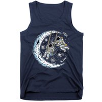 Astronauts Moon Swinging Tank Top