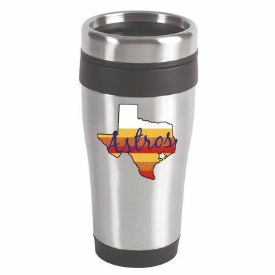 Astros Baseball Vintage 16oz Travel Tumbler