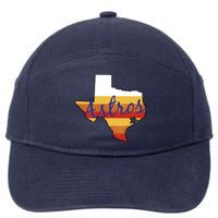 Astros Baseball Vintage 7-Panel Snapback Hat