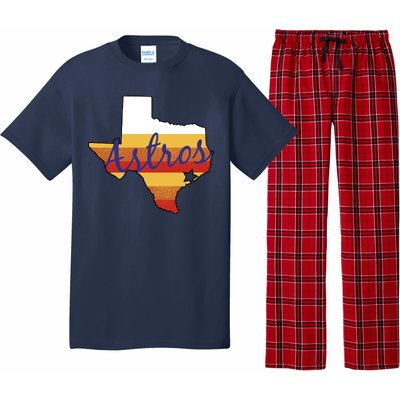 Astros Baseball Vintage Pajama Set