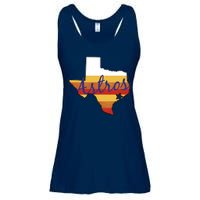 Astros Baseball Vintage Ladies Essential Flowy Tank