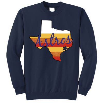 Astros Baseball Vintage Tall Sweatshirt