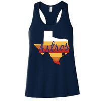 Astros Baseball Vintage Women's Racerback Tank