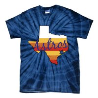 Astros Baseball Vintage Tie-Dye T-Shirt