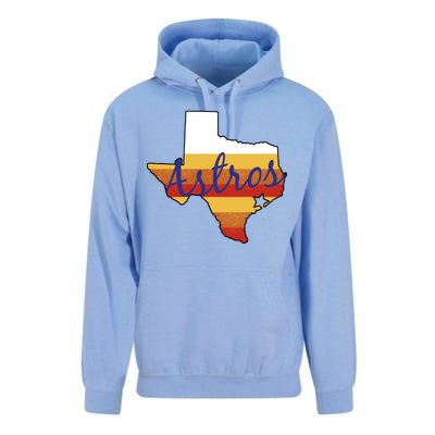 Astros Baseball Vintage Unisex Surf Hoodie