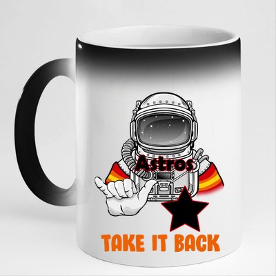 Astros Take It Back 11oz Black Color Changing Mug