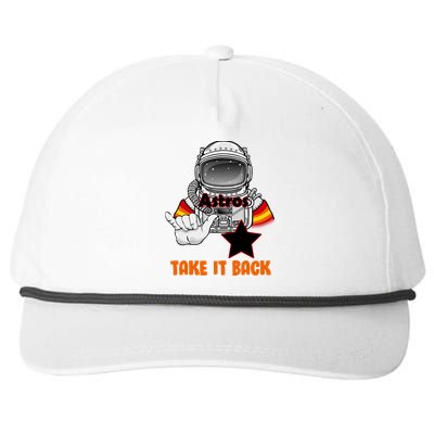 Astros Take It Back Snapback Five-Panel Rope Hat