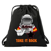 Astros Take It Back Drawstring Bag