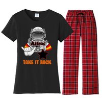 Astros Take It Back Women's Flannel Pajama Set