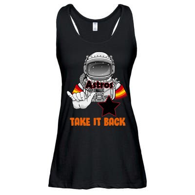 Astros Take It Back Ladies Essential Flowy Tank