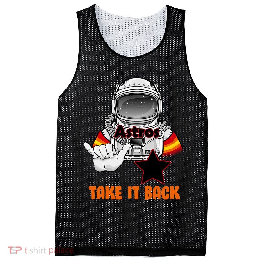 Astros Take It Back Mesh Reversible Basketball Jersey Tank