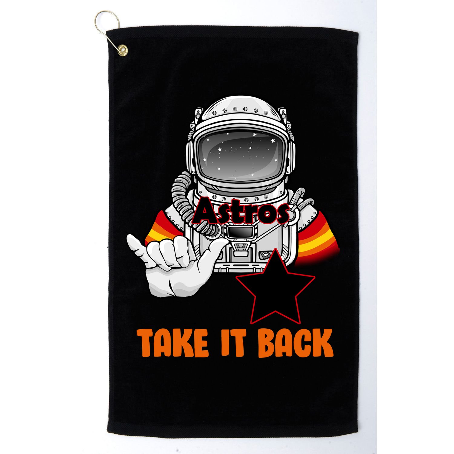 Astros Take It Back Golf Towel