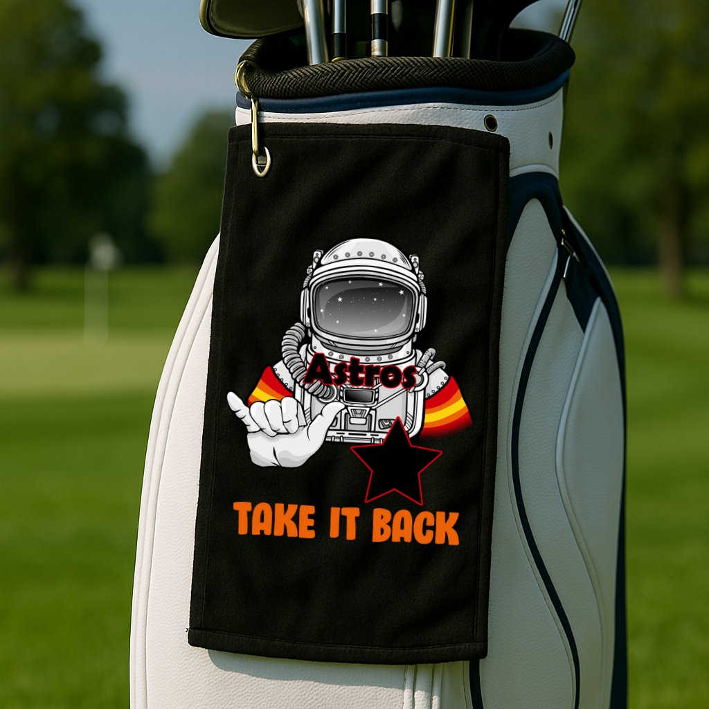 Astros Take It Back Golf Towel