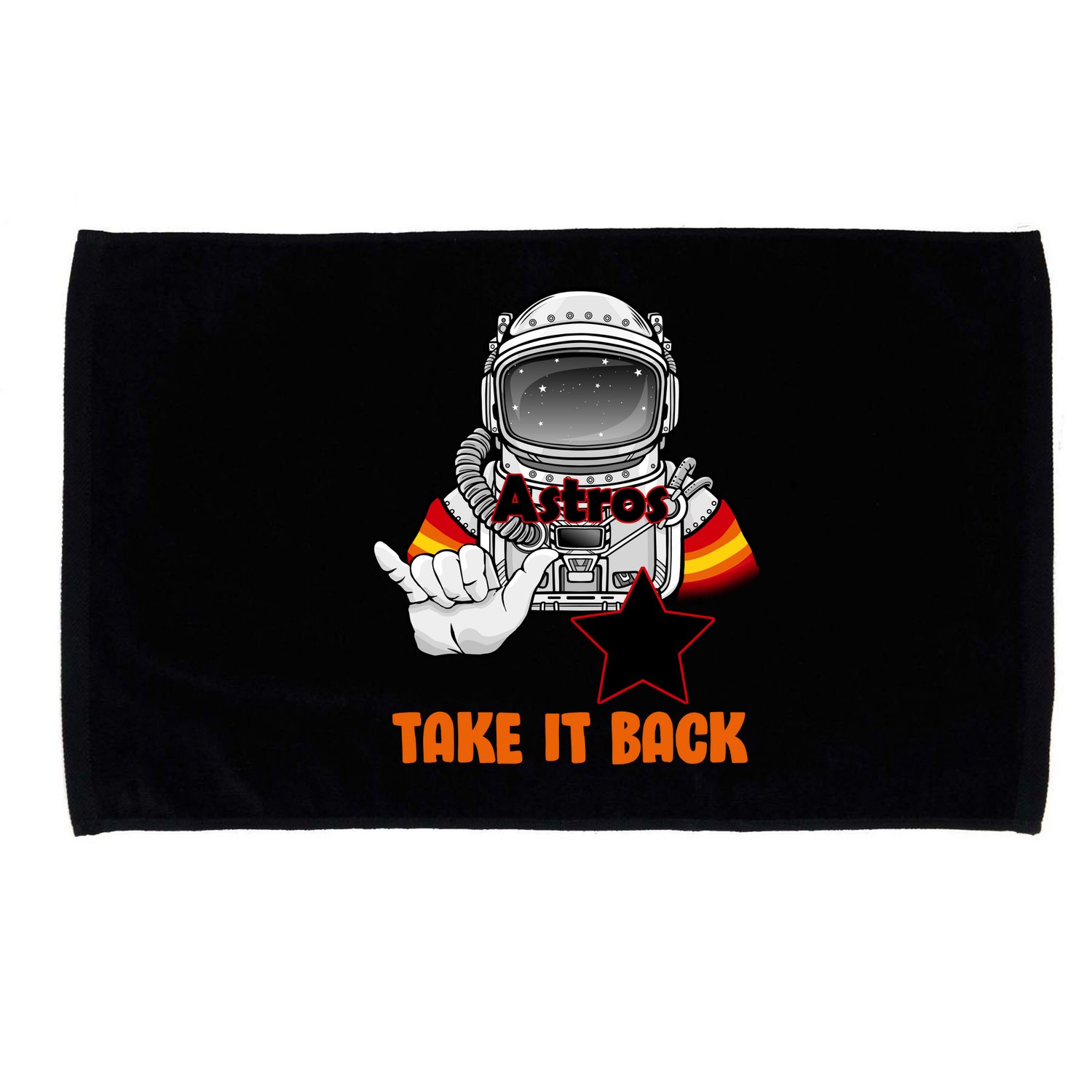 Astros Take It Back Microfiber Hand Towel